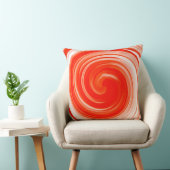 オレンモダンジスワール抽象芸術アート クッション (椅子)