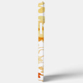 オレンモダンジフローラカスタマイズ可能なトレンディー引用文 Case-Mate iPhoneケース (裏面 / 右)