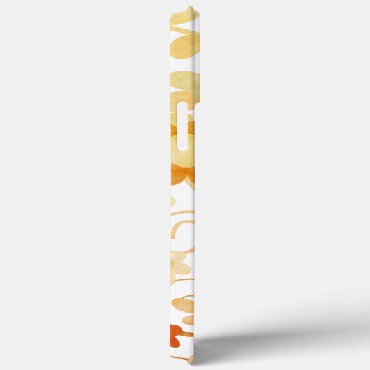 オレンモダンジフローラカスタマイズ可能なトレンディー引用文 Case-Mate iPhoneケース (裏面 / 右)