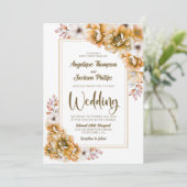 オレンモダンジフローラ結婚ズ 招待状 (スタンド正面)