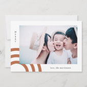 オレンモダンジメリー・テラコッタ写真クリスマス (正面)