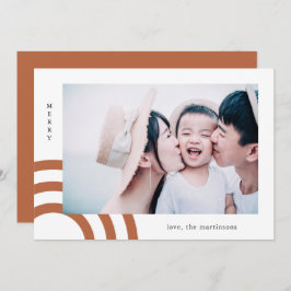 オレンモダンジメリー・テラコッタ写真クリスマス