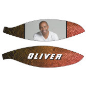 オレンモダンジレザー名フォトバスケットボール バスケットボール (パネル)