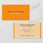 オレンモダンジ創業者CEO社長 名刺 (正面/裏面)