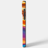 オレンモダンジ抽象芸術アートエステティック Case-Mate iPhoneケース (裏面 / 左)