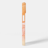 オレンモダンジ抽象芸術パーソナライズされた Case-Mate iPhoneケース (裏面 / 右)