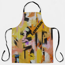 オレンモダンジ抽象芸術絵画ズパーソナライズされた