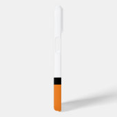 オレンモダンジ水玉模様カラーブロックモノグラム Case-Mate iPhoneケース (裏面 / 右)