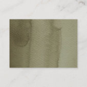 オレンモダンジ&フラワーウォーターカラー エンクロージャーカード (裏面)