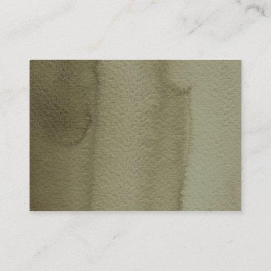 オレンモダンジ&フラワーウォーターカラー エンクロージャーカード (裏面)