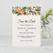 オレンモダンジ&フラワーウォーターカラー セーブザデート (スタンド正面)