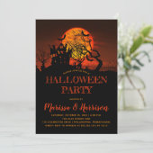 オレン不気味ジムーンハ幽霊のよく出るウスハローウィンパーティI 招待状 (スタンド正面)