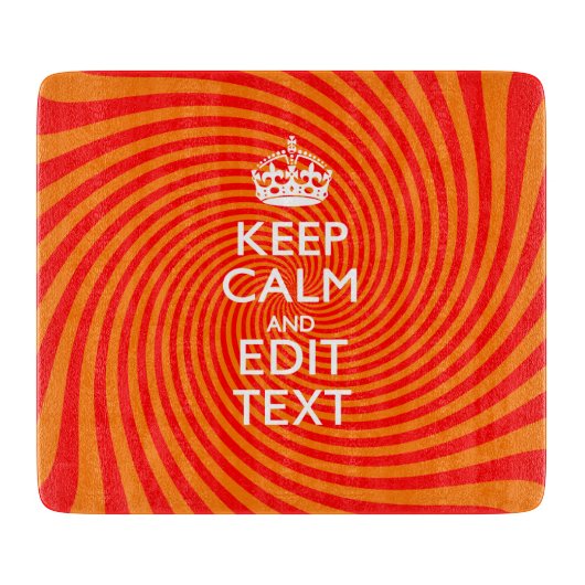 オレン保ジ旋回上の穏やかな鮮やかことわざ カッティングボード (正面)