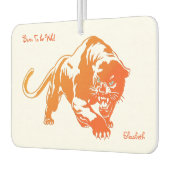 オレン怒ジ透明タイガー空気清浄機 カーエアーフレッシュナー (左)