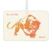 オレン怒ジ透明タイガー空気清浄機 カーエアーフレッシュナー (正面)