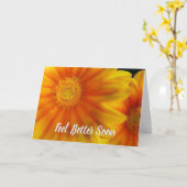 オレン感じジガザニアと近い カード (黄色い花)