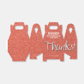 オレン感謝していジフェイクグリッター フェイバーボックス (折り畳みなし)