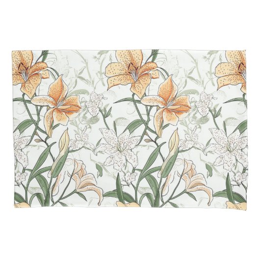 オレン書ジのトラ離れイリの中にある 枕カバー (正面)