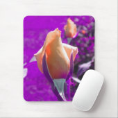 オレン淡い色のジバラバッドのマウスパッド マウスパッド (マウス)