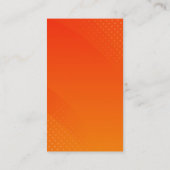 オレン空白のジの名刺を作成する 名刺 (裏面)