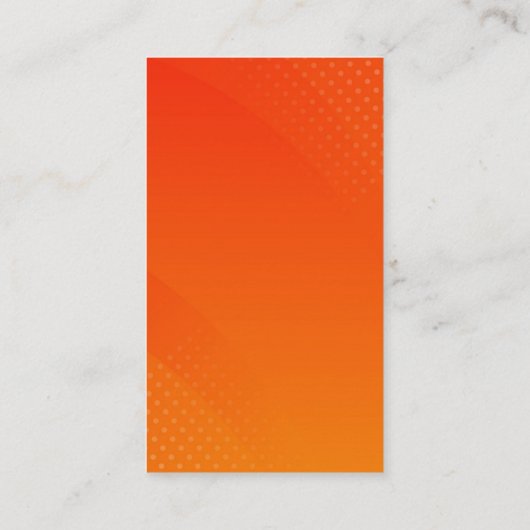 オレン空白のジの名刺を作成する 名刺 (裏面)