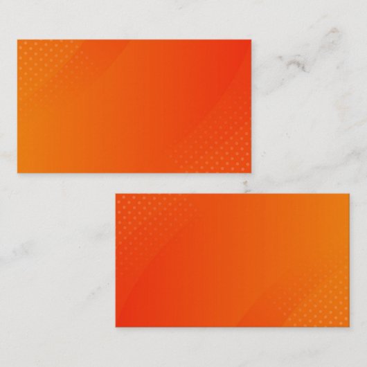 オレン空白のジの名刺を作成する 名刺 (正面/裏面)