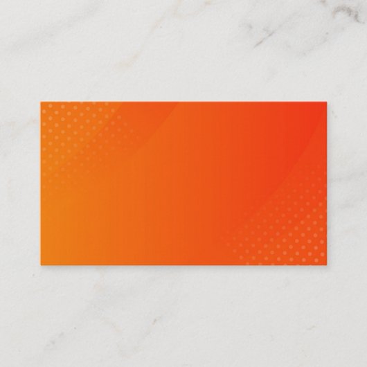 オレン空白のジの名刺を作成する 名刺 (正面)