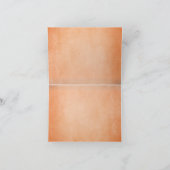 オレン素朴ジとグレーボヘミアンありがとう サンキューカード (内部)