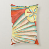 オレン素朴ジの貝 アクセントクッション (正面(垂直))