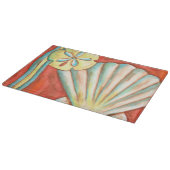 オレン素朴ジの貝 カッティングボード (角)