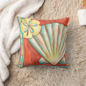 オレン素朴ジの貝 クッション (ブランケット)