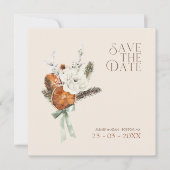 オレン素朴ジスライス白い結婚花 セーブザデート (正面)