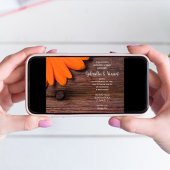 オレン素朴ジデイジーバ結婚ンズリハーサルディナー 招待状