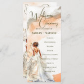 オレン素朴ジボホの夕日の夏結婚の式典 (正面/裏面)