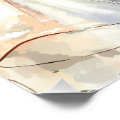 オレン素朴ジボホサンセット夏あなたの席を見つける ポスター (コーナー)