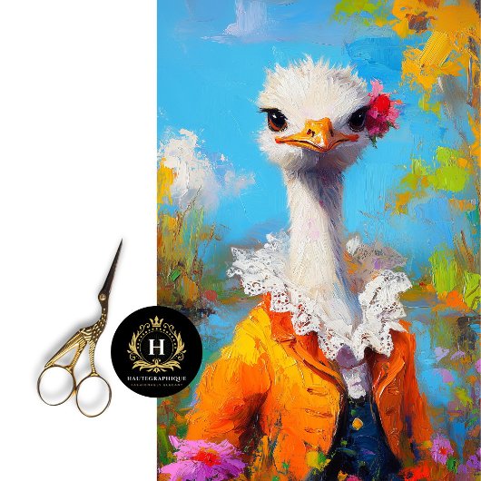 オレン素朴ジマザーズ・デイ・オストリッチ・デコパージュ 薄葉紙