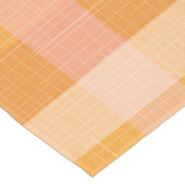 オレン素朴ジ秋秋プレイドタータンチェックショートタブ ショートテーブルランナー (コーナー)