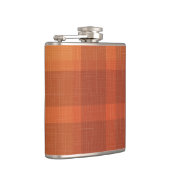 オレン素朴ジ秋秋プレイドタータンチェック フラスク (右)