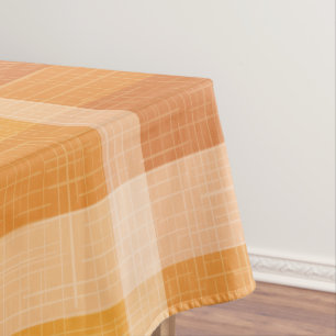 オレン素朴ジ秋秋格子状タータンチェック包みP テーブルクロス