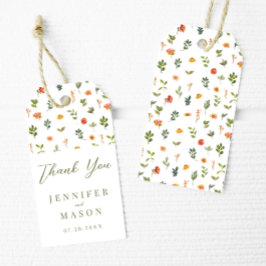 オレン結婚ジの感謝していギフトメッセージカード ギフトタグ