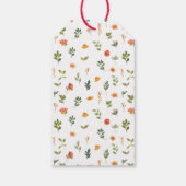 オレン結婚ジの感謝していギフトメッセージカード ギフトタグ (裏面)