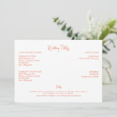 オレン結婚ジ詳細 招待状 (スタンド正面)