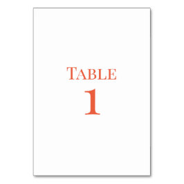 オレン結婚ジ テーブルナンバー