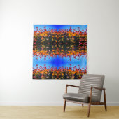 オレン葉ジとブルースカイタペストリー タペストリー (インサイチュ)