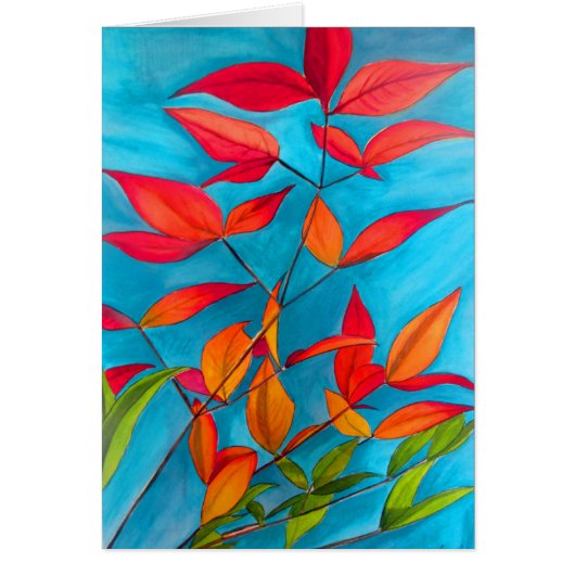 オレン葉ジオリジナル水彩画 (正面)