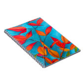 オレン葉ジオリジナル水彩画 ノートブック (右側)