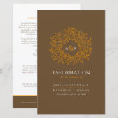 オレン葉ジューンの結婚ゲスト情報の円 (正面/裏面)