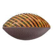 オレン風変わりジストライプとスクラッチ小さな正方形 アメリカンフットボール (回転90)