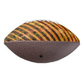 オレン風変わりジストライプとスクラッチ小さな正方形 アメリカンフットボール (回転270)