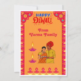 オレン飾ジハッピーディワリ シーズンカード